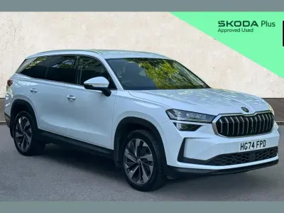 Used Skoda Kodiaq SE L 150 HP (110 kW) 2024 White SUV