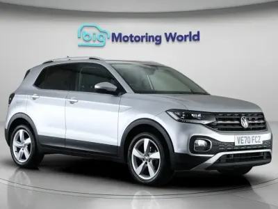 Used VW T-Cross SEL 108 HP (79 kW) 2020 Silver SUV