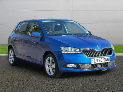 Używany Skoda Fabia SE L 2020 Niebieski Hatchback