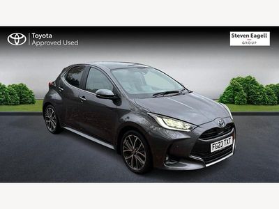 Grey Used 2023 Toyota Yaris Hybrid Hatchback | £21,656 (Expensive)
