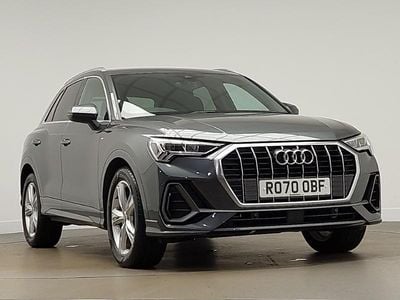 Begagnad Audi Q3 S-Line 150 HK (110 kW) 2020 Svart SUV