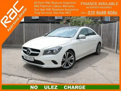 Begagnad Mercedes CLA180 122 HK (89 kW) 2017 Vit Sedan