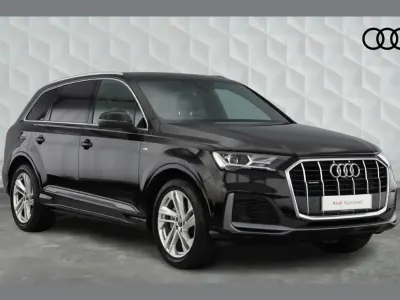 Used Audi Q7 S-Line 340 HP (250 kW) 2022 Black SUV