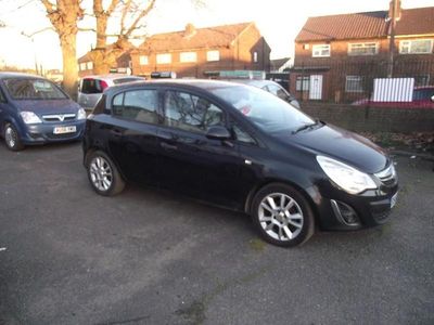 Used Vauxhall Corsa S 85 HP (62 kW) 2011 Black Hatchback