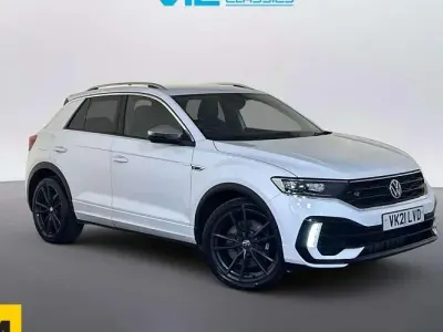 Used VW T-Roc R 300 HP (220 kW) 2021 White SUV
