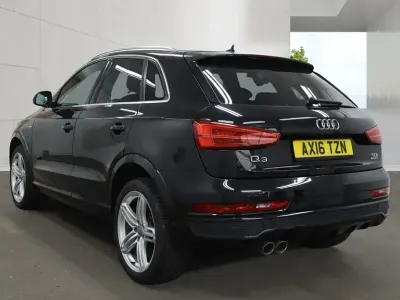 Used Audi Q3 S-line plus 184 HP (135 kW) 2016 Black SUV