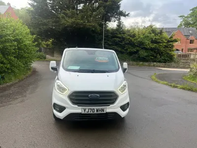 Käytetty Ford Transit Custom Limited 130 HP (95 kW) 2020 Valkoinen Van