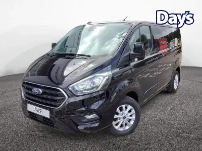 Used Ford Transit Custom Limited 130 HP (95 kW) 2023 Black Van