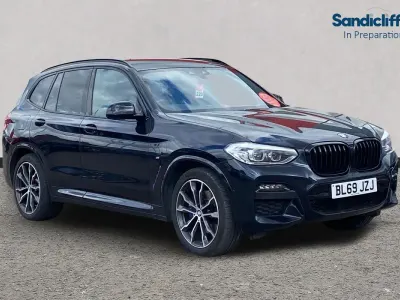 Used BMW X3 M Sport 190 HP (139 kW) 2019 Black SUV