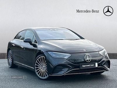 Black Used 2022 Mercedes EQE300 AMG Line Premium Plus Sedan | £35,195 (Fair price)