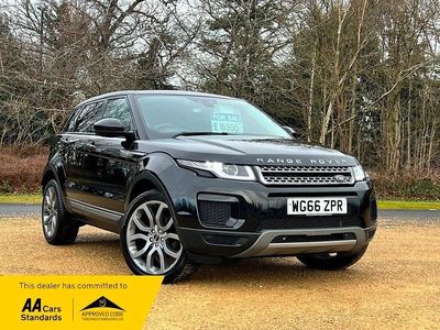 Used Land Rover Range Rover evoque SE 2016 Black Estate