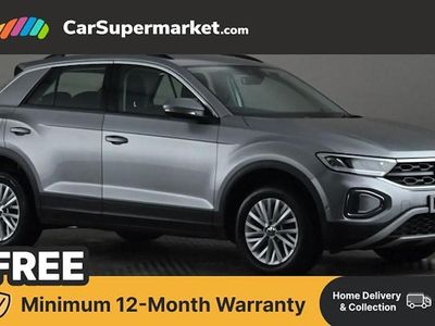 Silver Used 2024 VW T-Roc Life SUV | £19,197 (Fair price)