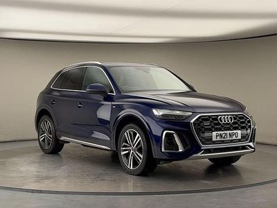 Navarra blue Used 2021 Audi Q5 S-Line SUV | £26,200 (Fair price)