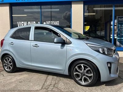 Used Kia Picanto 66 HP (48 kW) 2019 Blue Hatchback