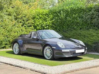 Used Porsche 911S 385 HP (283 kW) 2009 Grey Cabriolet