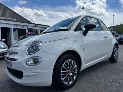 Used Fiat 500 Pop 69 HP (50 kW) 2016 White Hatchback