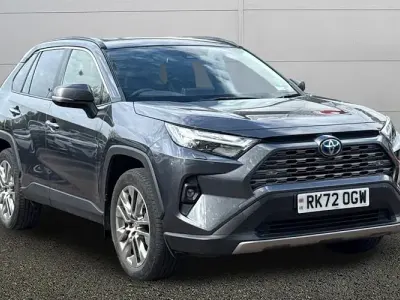 Usado Toyota RAV4 218 HP (160 kW) 2021 Cinzento SUV