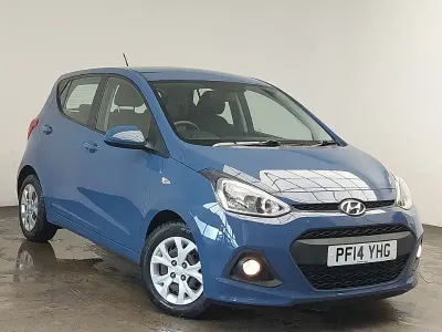 Używany Hyundai i10 SE 87 KM (63 kW) 2014 Niebieski Hatchback
