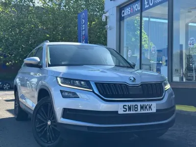 Używany Skoda Kodiaq SE L 150 KM (110 kW) 2018 Srebrny SUV