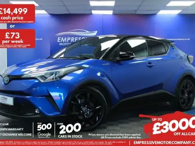Usado Toyota C-HR 122 HP (89 kW) 2019 Azul SUV