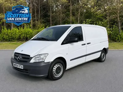 Used Mercedes Vito 136 HP (100 kW) 2014 White Van