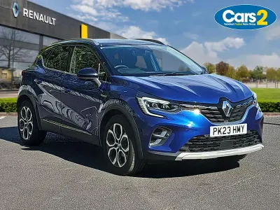Used Renault Captur Techno 91 HP (66 kW) 2023 Blue  SUV