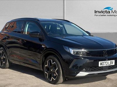Used Vauxhall Grandland X Ultimate 130 HP (95 kW) 2024 Carbon black SUV