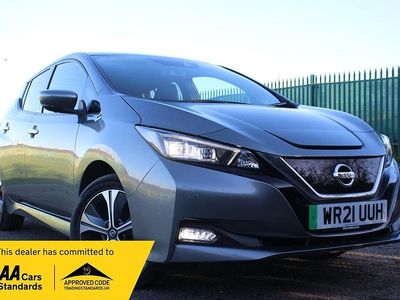 Grey Used 2021 Nissan Leaf Tekna Hatchback | £9,990 (Fair price)