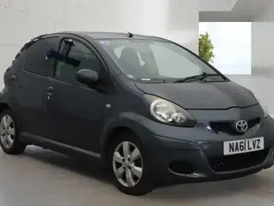 Used Toyota Aygo 68 HP (50 kW) 2011 Grey Hatchback