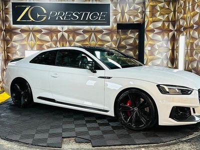 Used Audi RS5 Comfort 450 HP (330 kW) 2018 White Coupe