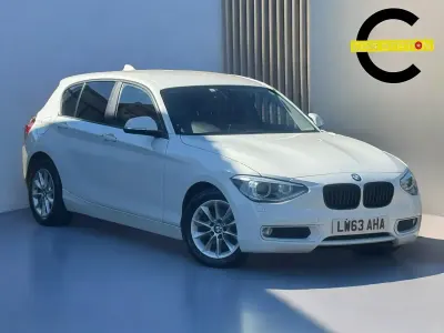 Used BMW 116 Performance 136 HP (100 kW) 2013 White Hatchback