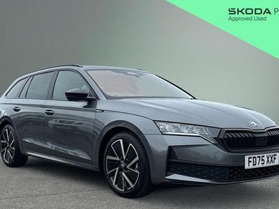 Used Skoda Octavia SportLine 150 HP (110 kW) 2025 Grey Estate