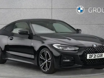 Used BMW 420 M Sport 184 HP (135 kW) 2021 Black Coupe