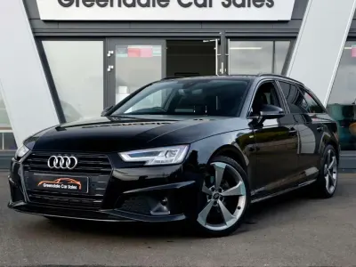 Used Audi A4 Black Edition 150 HP (110 kW) 2019 Black Estate