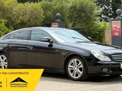 Used Mercedes CLS350 2006 Black Coupe