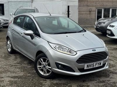 Used Ford Fiesta Zetec 2015 Silver Hatchback