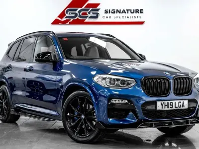 Used BMW X3 M Sport 184 HP (135 kW) 2019 Blue SUV