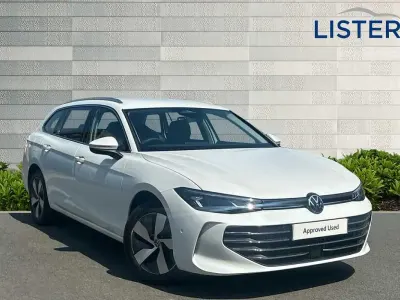 Used VW Passat Life 204 HP (150 kW) 2025 White Estate