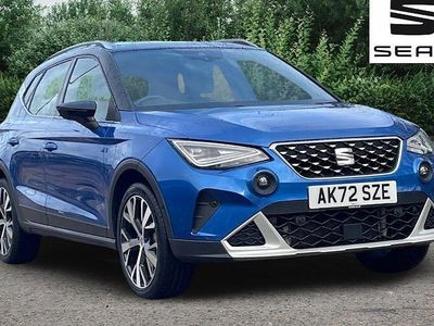 Used Seat Arona Xperience Lux 110 HP (80 kW) 2023 Blue SUV