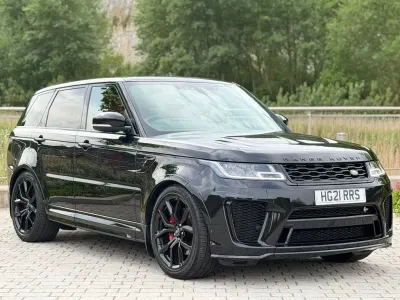 Used Land Rover Range Rover Sport SVR 575 HP (422 kW) 2021 Black SUV