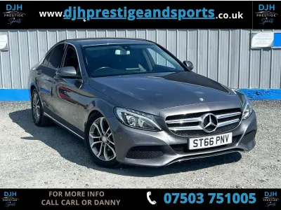 Used Mercedes C200 136 HP (100 kW) 2017 Grey Sedan