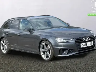Used Audi A4 Black Edition 150 HP (110 kW) 2019 Grey Estate
