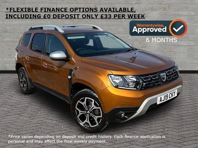 Käytetty Dacia Duster Prestige 115 HP (84 kW) 2019 Oranssi Katumaasturi