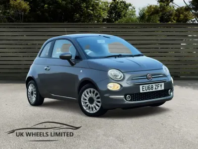 Używany Fiat 500 Lounge 69 KM (50 kW) 2018 Szary Hatchback