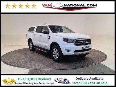 White Used 2021 Ford Ranger Limited Pickup | £15,990 (Super price)