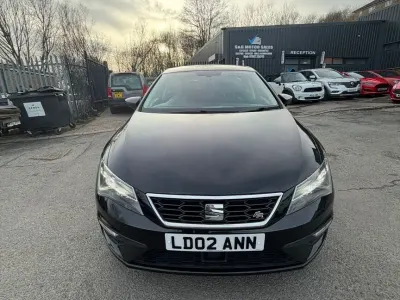 Used Seat Leon FR 150 HP (110 kW) 2017 Black Hatchback