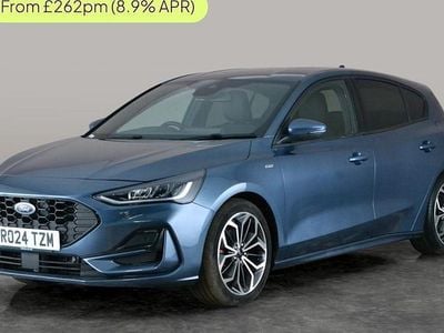 Used Ford Focus ST-Line X 155 HP (114 kW) 2024 Blue Hatchback
