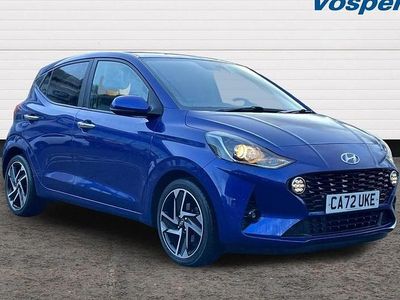 Used Hyundai i10 Premium 84 HP (61 kW) 2022 Blue Hatchback