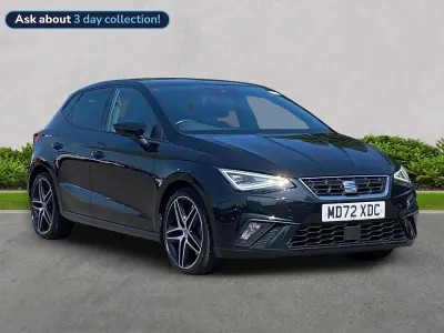 Used Seat Ibiza FR 95 HP (69 kW) 2023 Black Hatchback