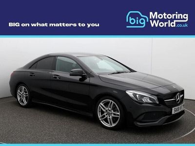 used Mercedes CLA220 CLA Class 2.1AMG Line Coupe 4dr Diesel 7G-DCT Euro 6 (s/s) (177 ps) AMG body styling